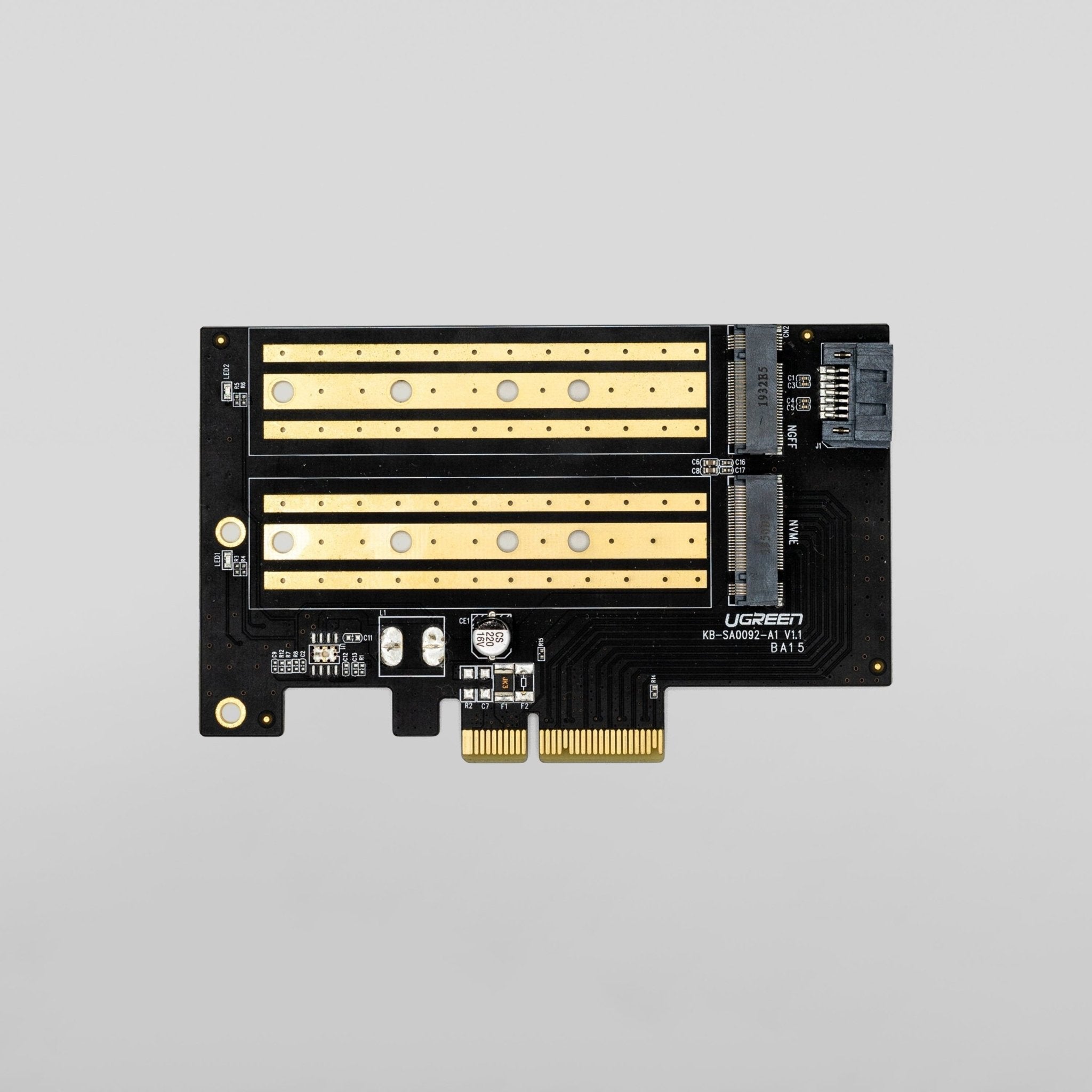 PCIe to NVMe SSD Adapter 2230/2242/2260/2280 M Key B Key Interface – Zima  Store Online