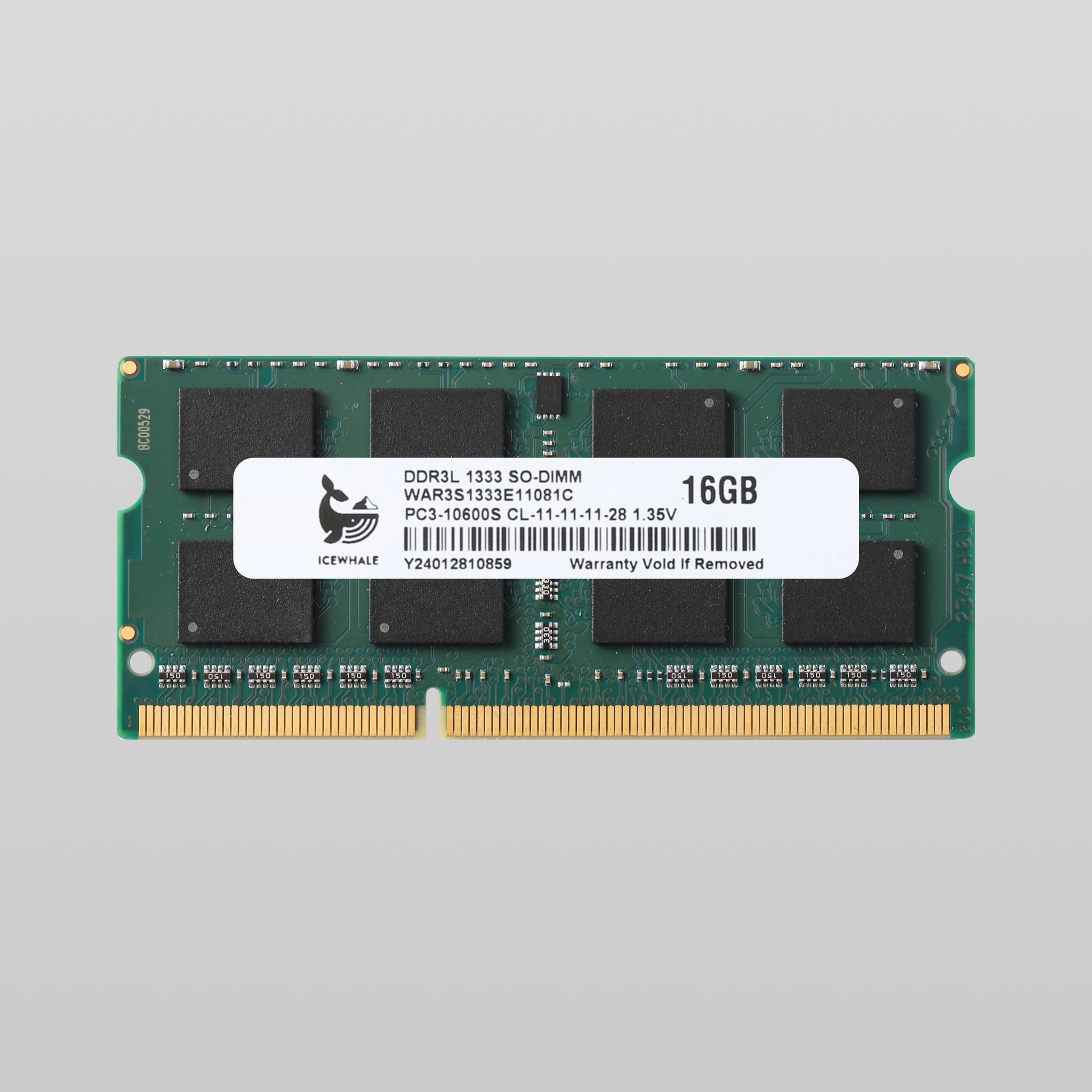 16GB DDR3L 1333 MT/s (PC3L - 10600S) 204 - Pin SODIMM Memory - Zima Store Online