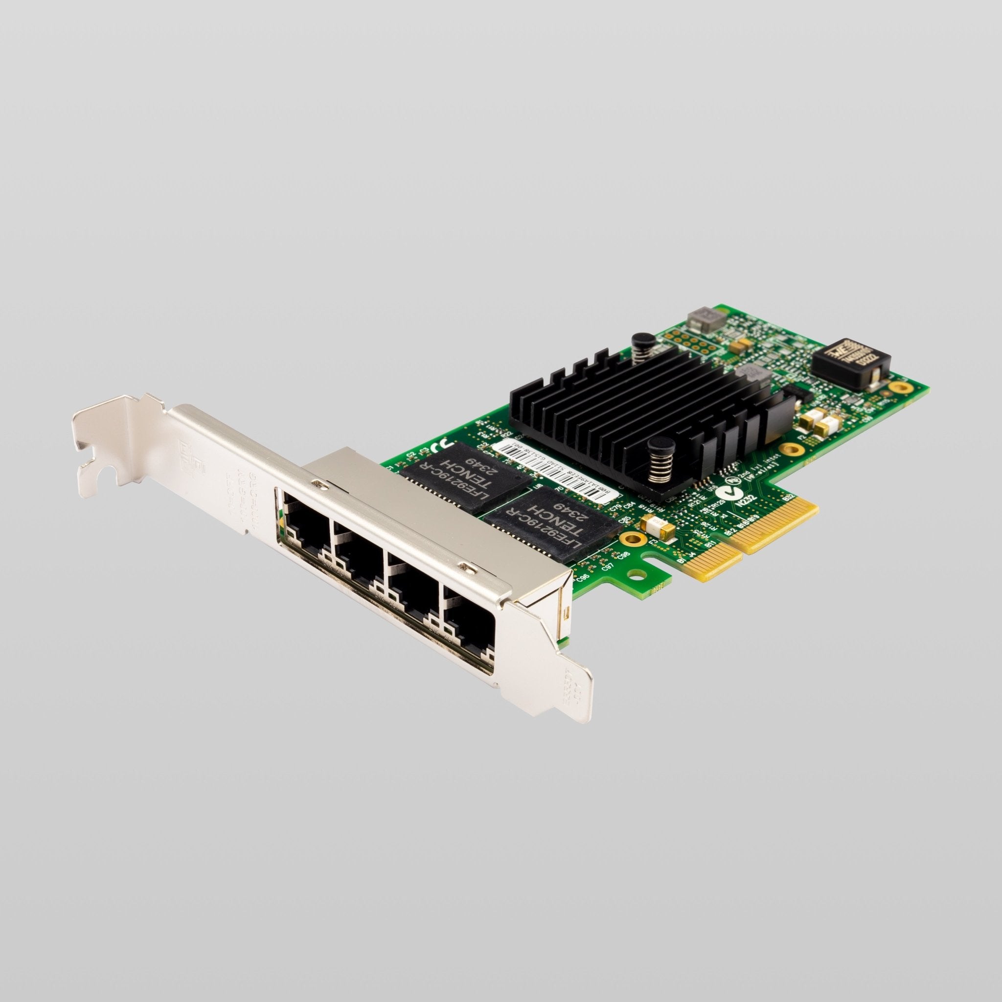 PCIe to 4 - Port Ethernet Adapter Intel I350 - T4 Chipset - Zima Store Online