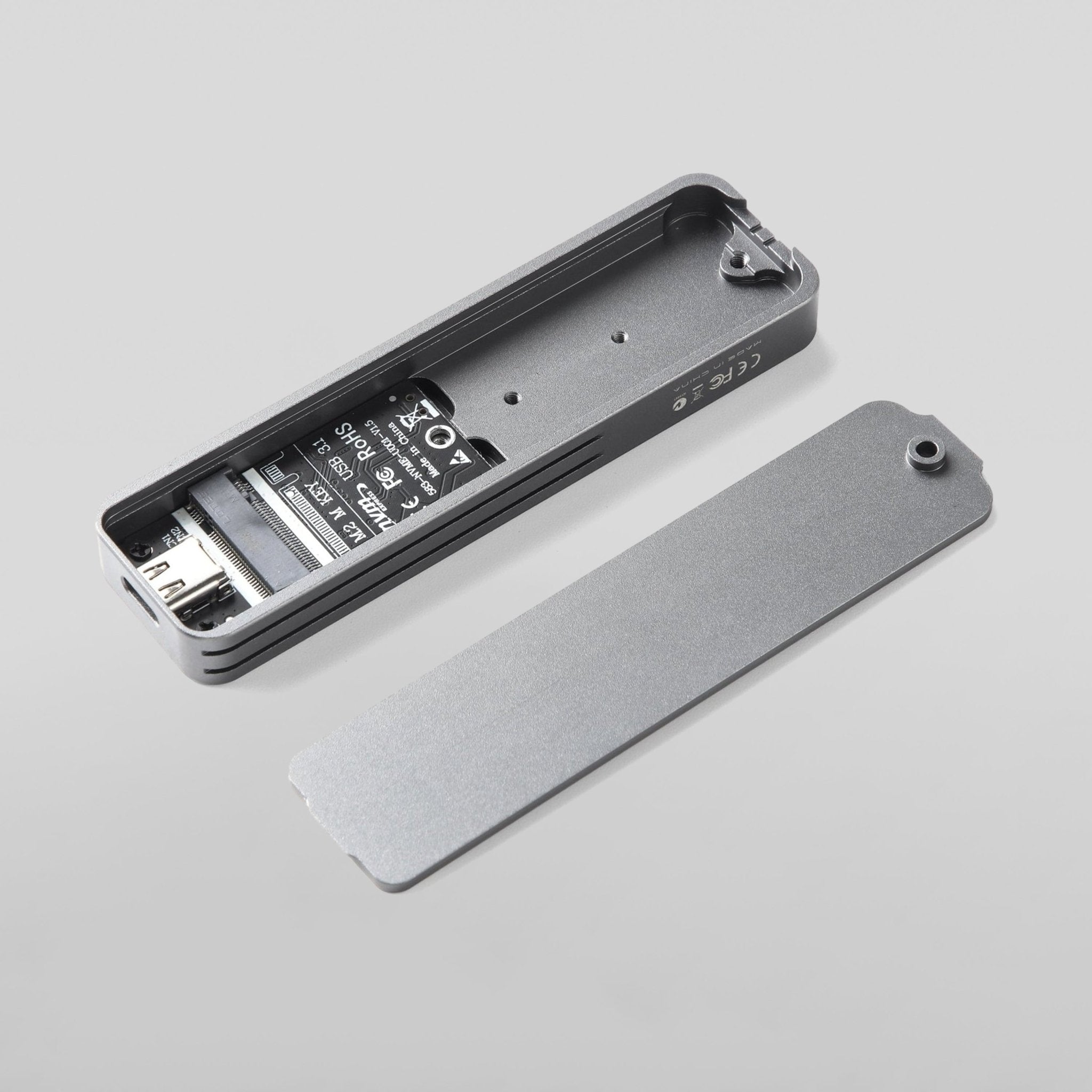 Generic Boîtier SSD M2, USB 3.1 vers Type C, Boitier SSD NVMe, 10Gbps à  prix pas cher
