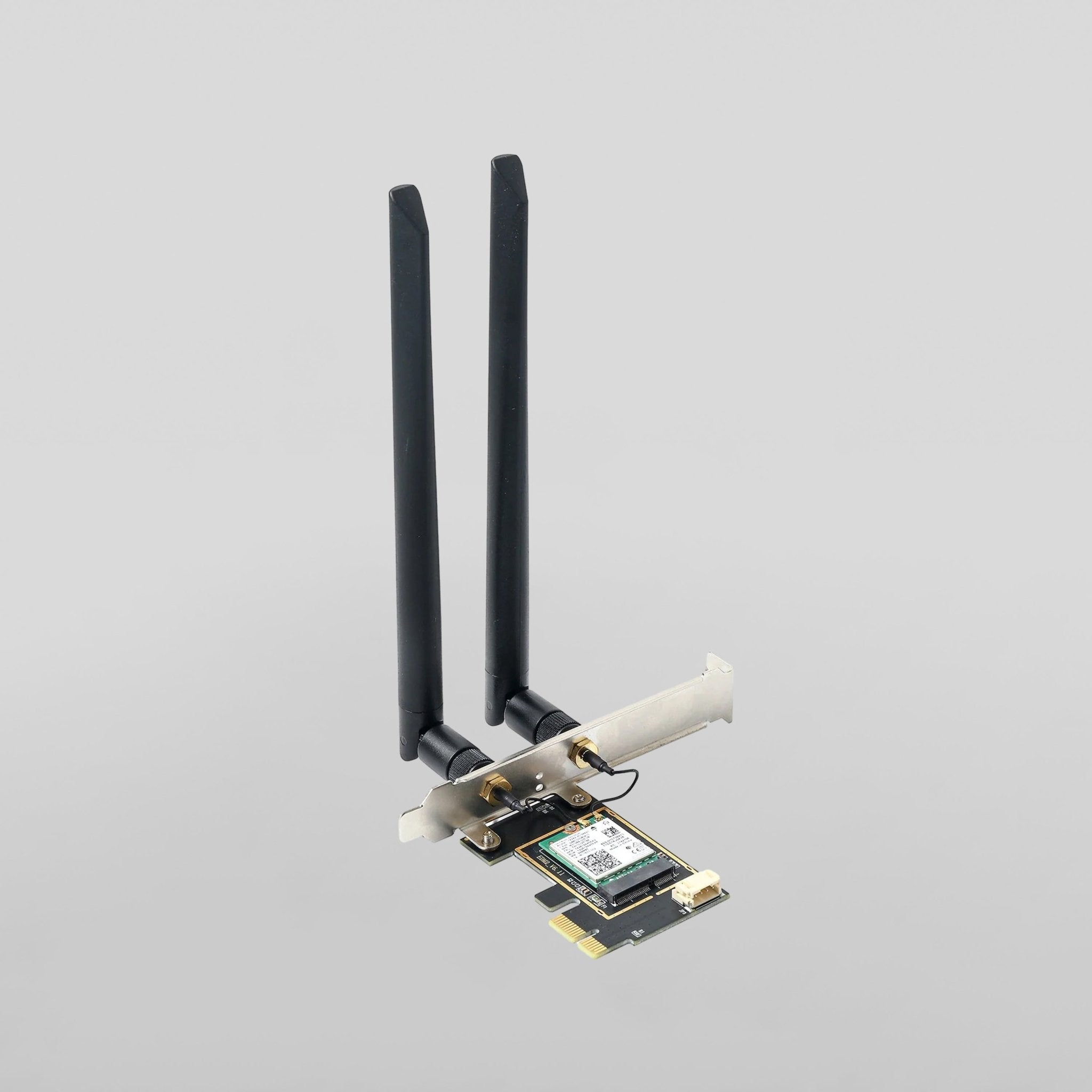 Intel AX210 WiFi 6E PCIe Card with 8Dbi Antennas Set