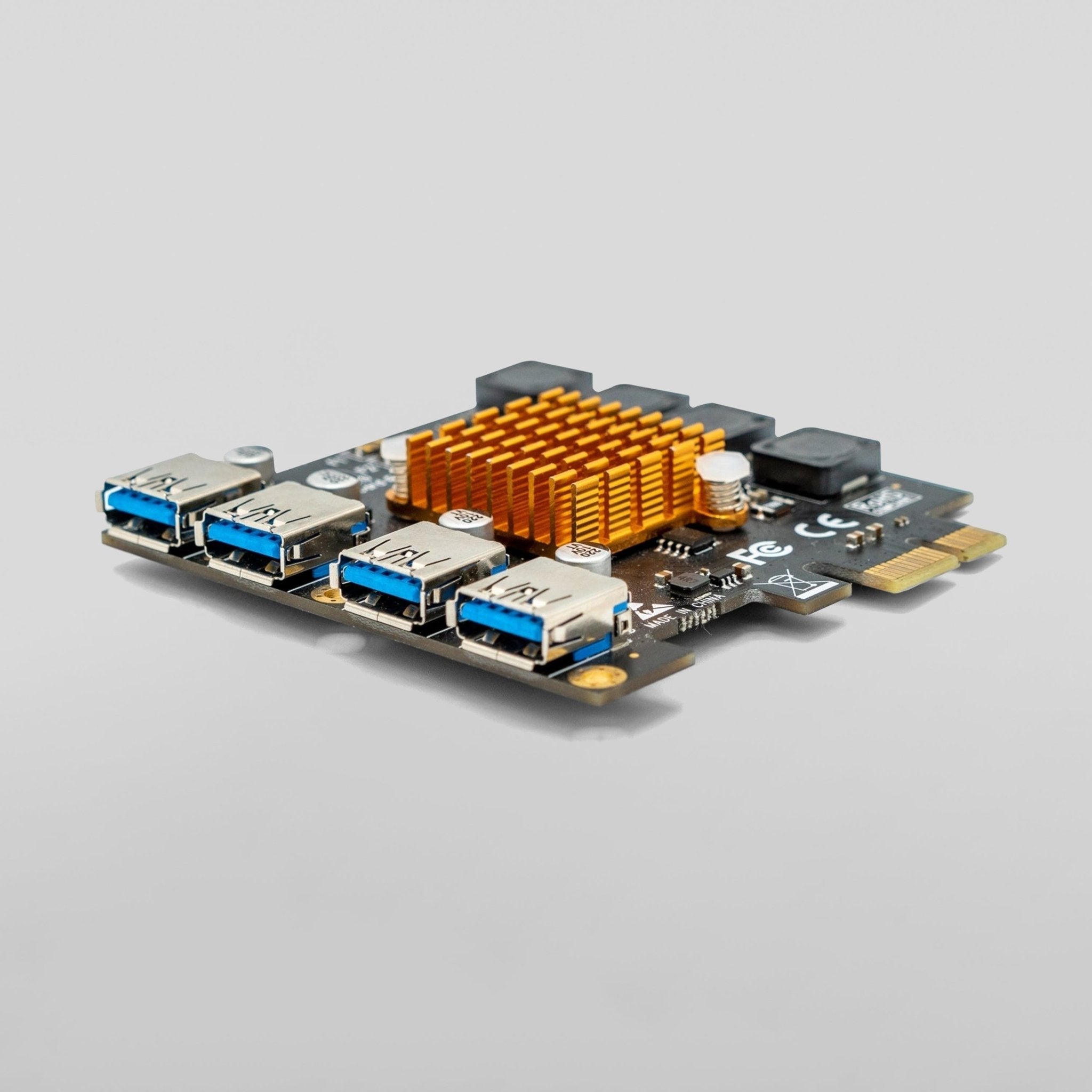 PCIe to 4 Channel USB Adapter - Zima Store Online