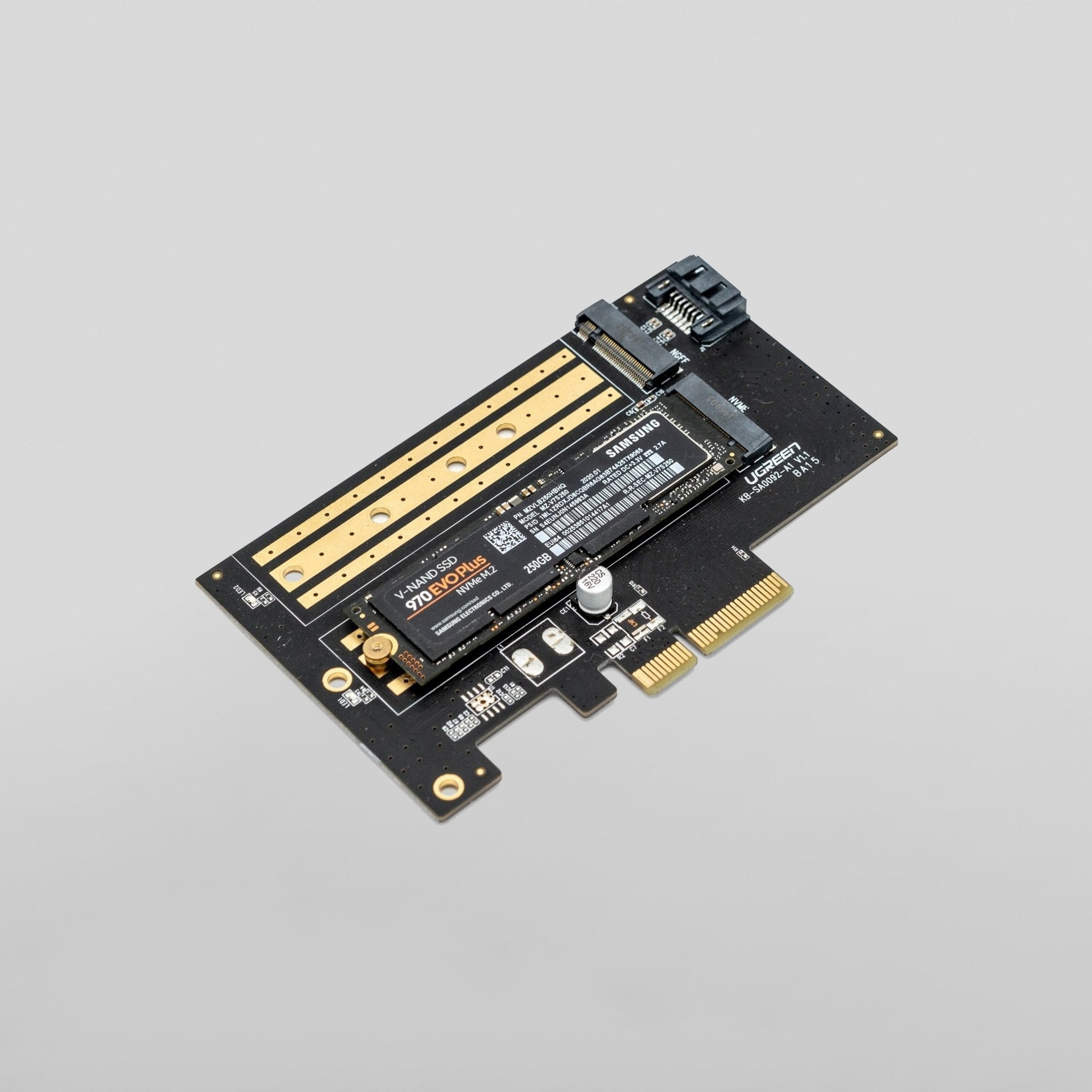 X1001 M.2 NVMe SSD Shield PCIe Peripheral Board compatible with
